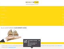 Tablet Screenshot of berlintax.de
